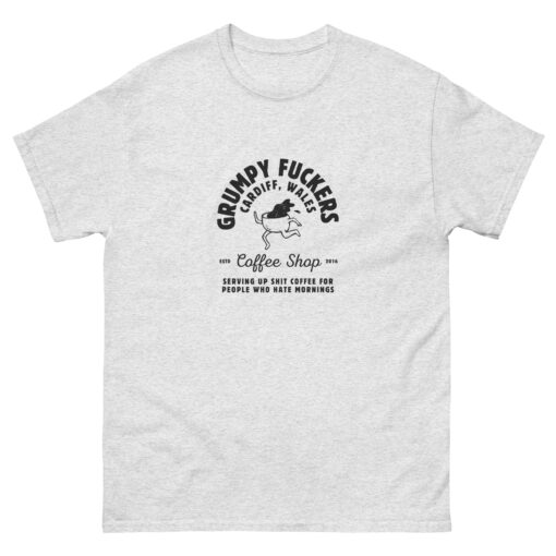 Retro Grumpy Fuckers Coffee Shop Tee - Image 15