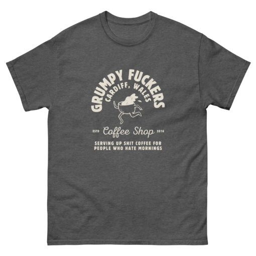 Grumpy Fuckers Coffee Shop retro T-shirt - Image 13