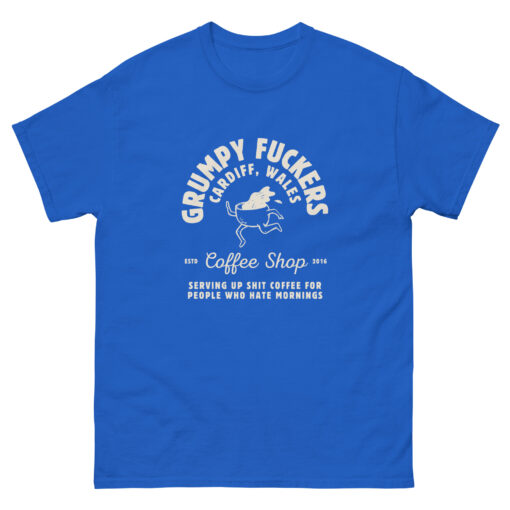 Grumpy Fuckers Coffee Shop retro T-shirt - Image 11